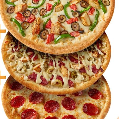 Triple Pizza Deal.