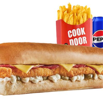 Large Cordon Bleu Sandwich Combo