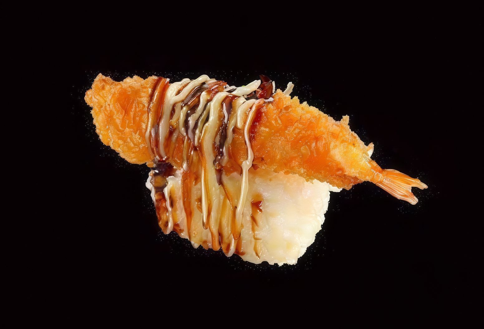 Tempura fried shrimp Nigiri