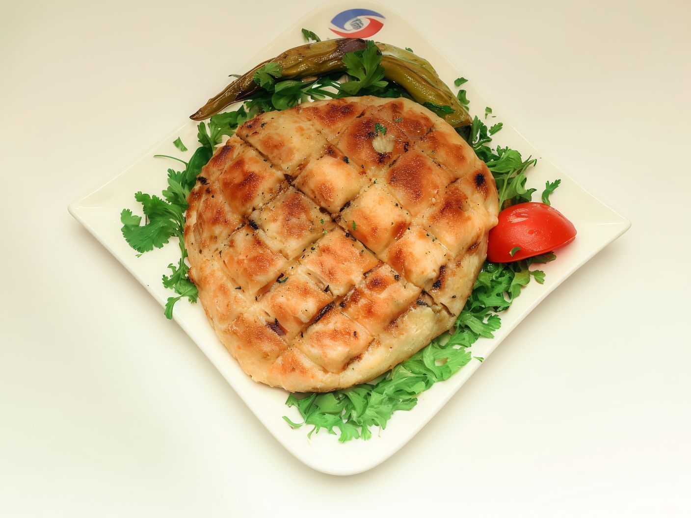 Hawawshi Bread With Cheddar Cheese