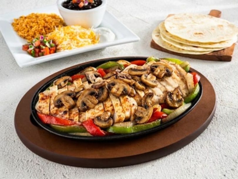 Mushroom Jack Chicken Fajita