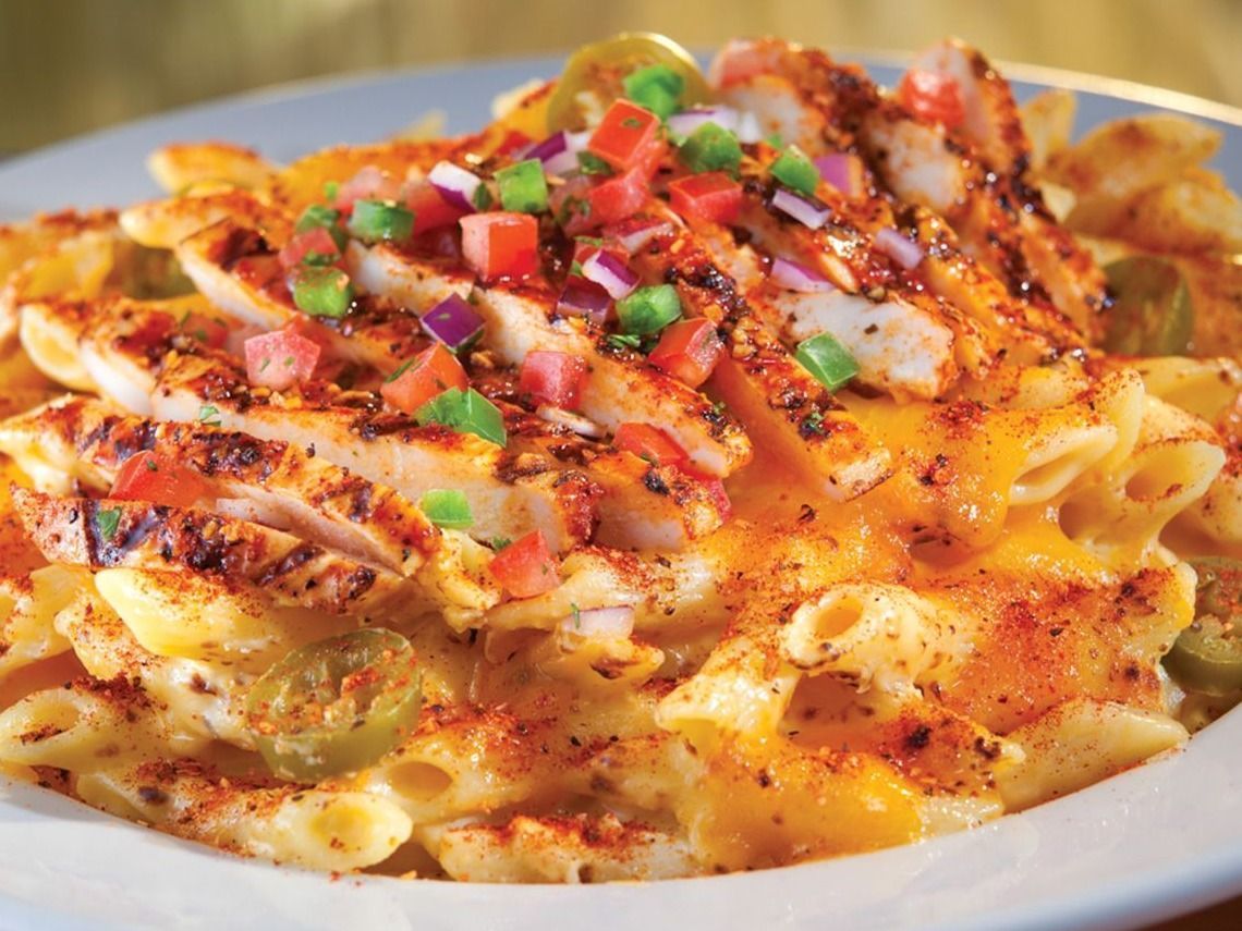 Parmesan Crusted Chicken Pasta