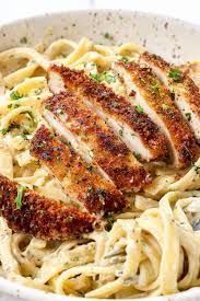 Alfredo Crunchy Chicken