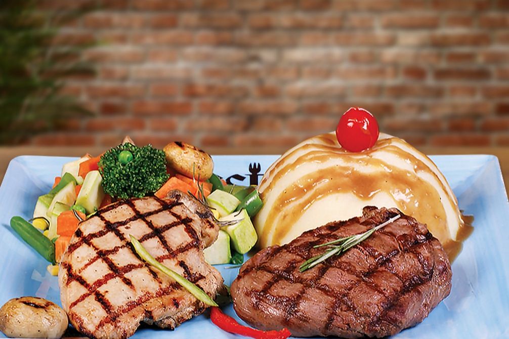 Grilled Fillet And Chicken