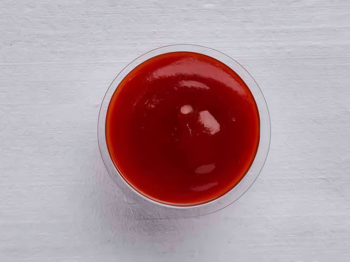 Ketchup sauce cup