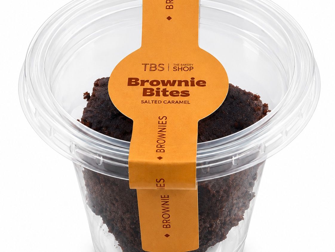 Salted Caramel Brownies Cup