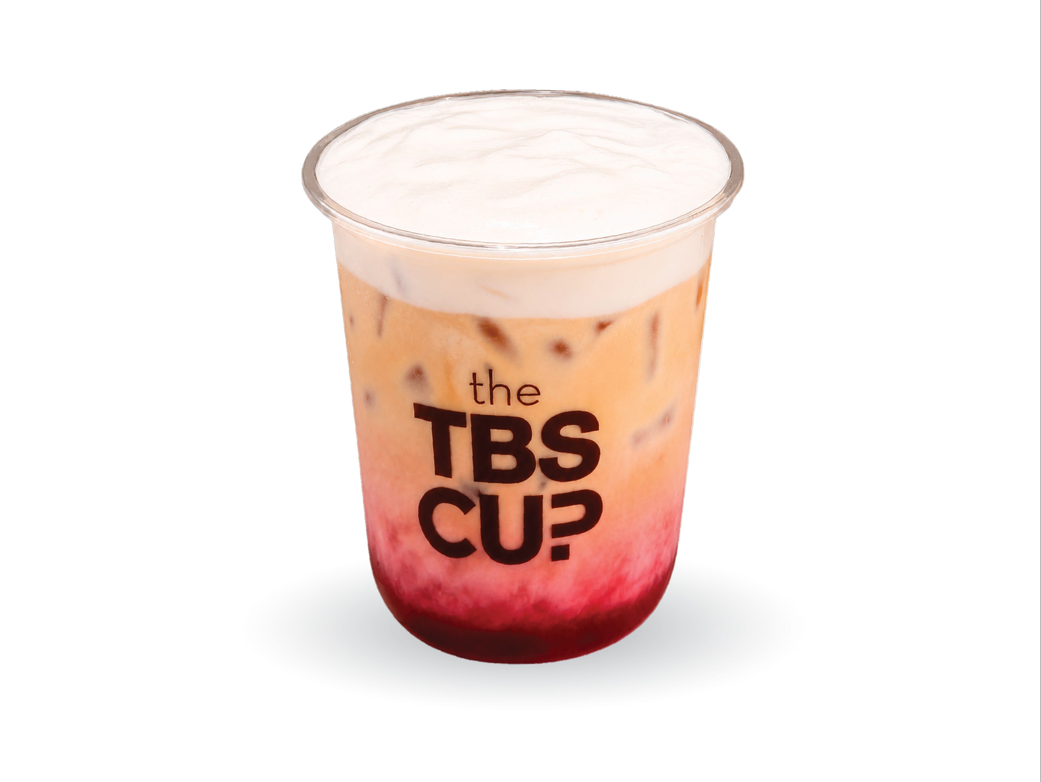 Iced Raspberry Danish Latte