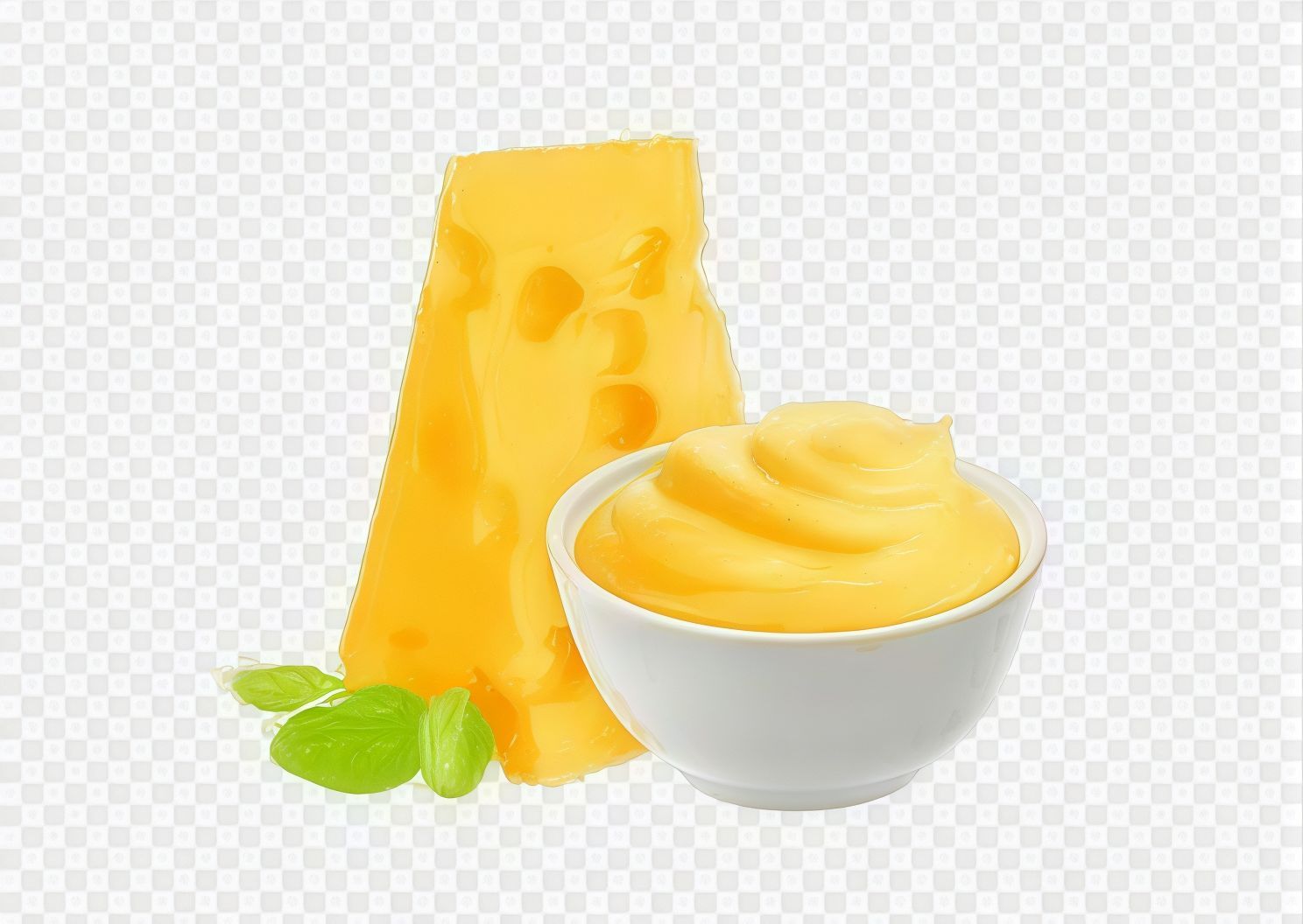 melted cheese sauce