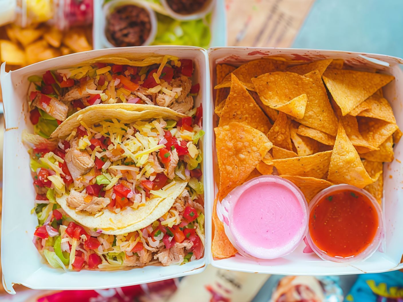 Machaca Shredded Beef Taco Fiesta