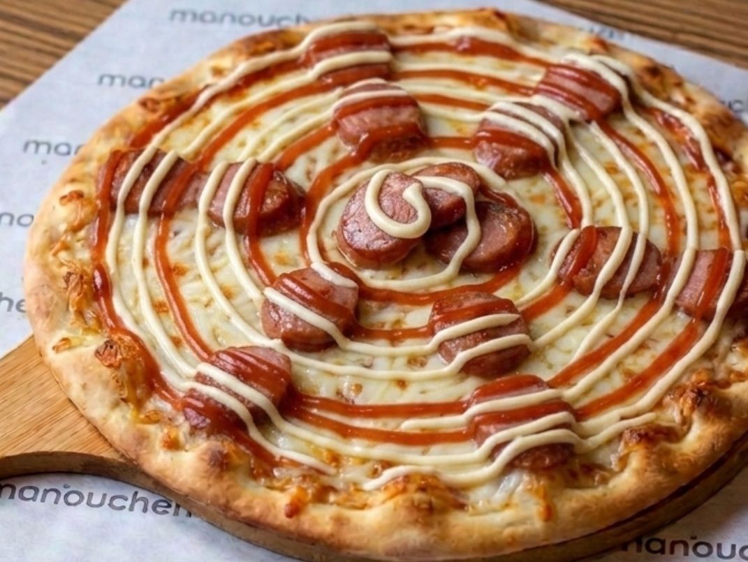 Manousheh Cheese and Hot Dog