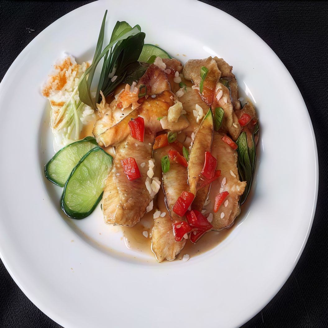 Fish With Ginger And Garlic