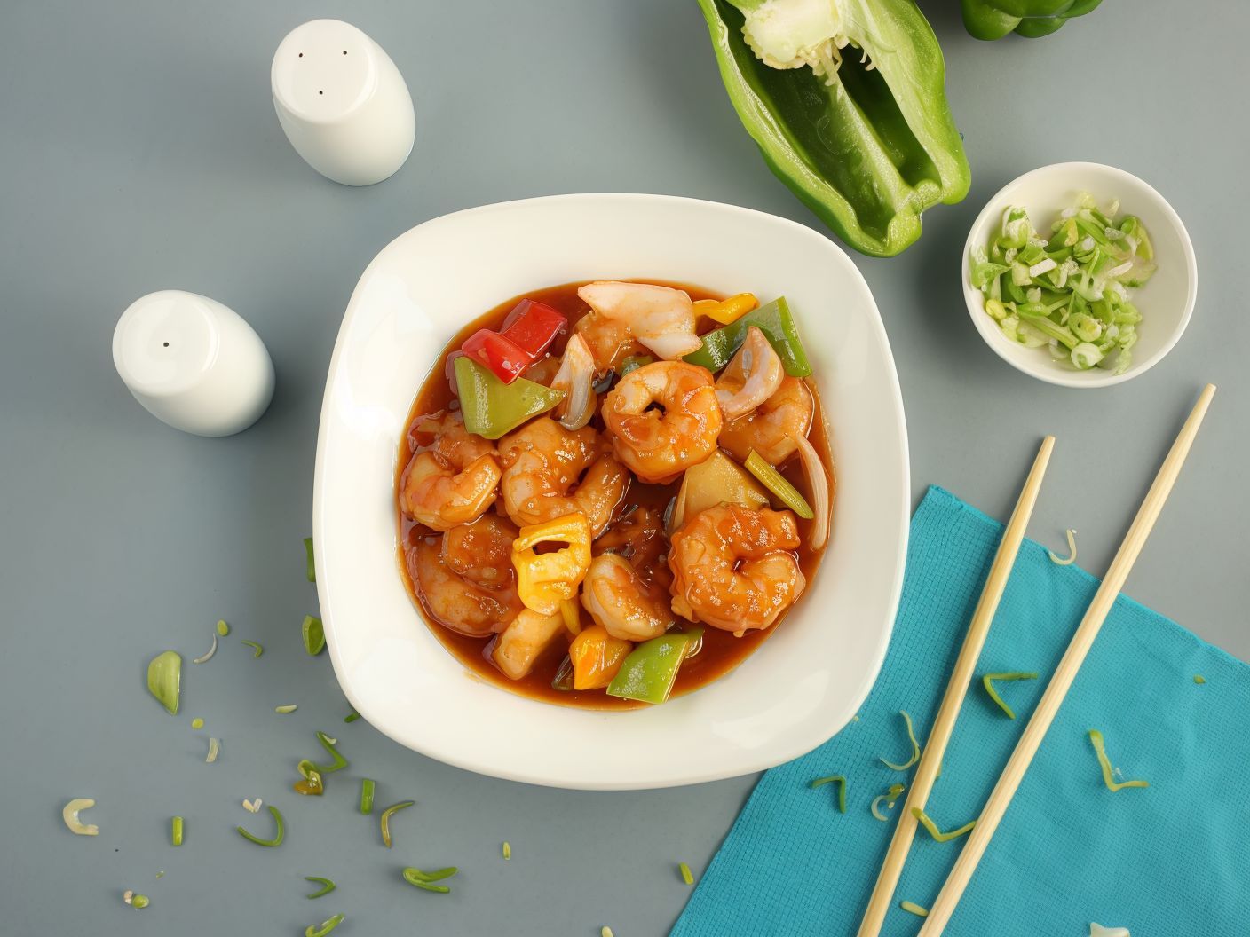 Sweet And Sour Shrimp