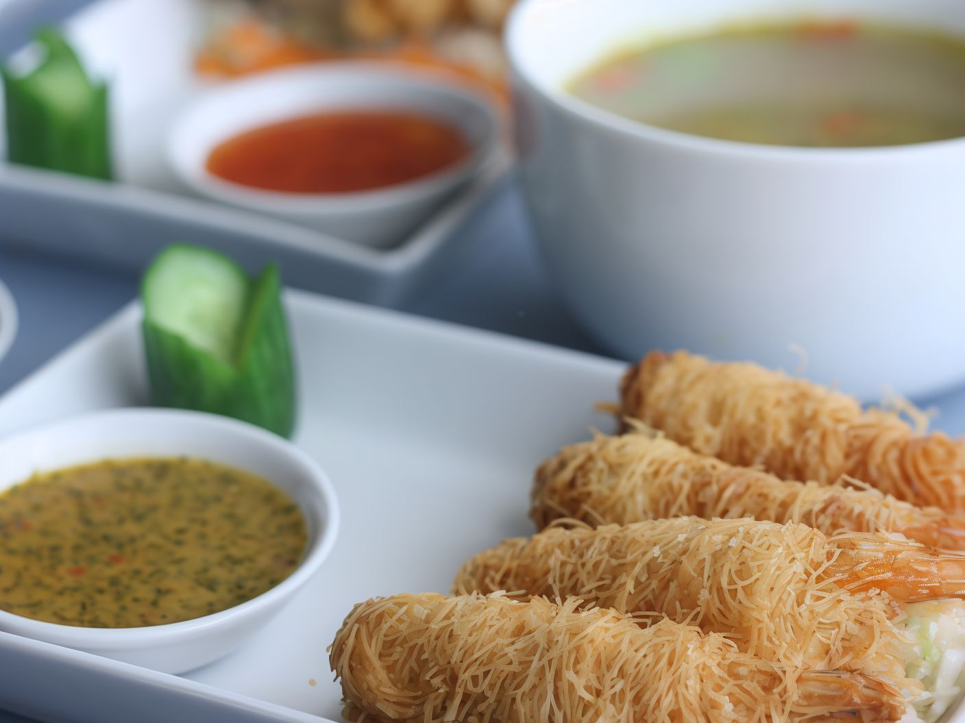 Shrimp Konafa 4 Pieces