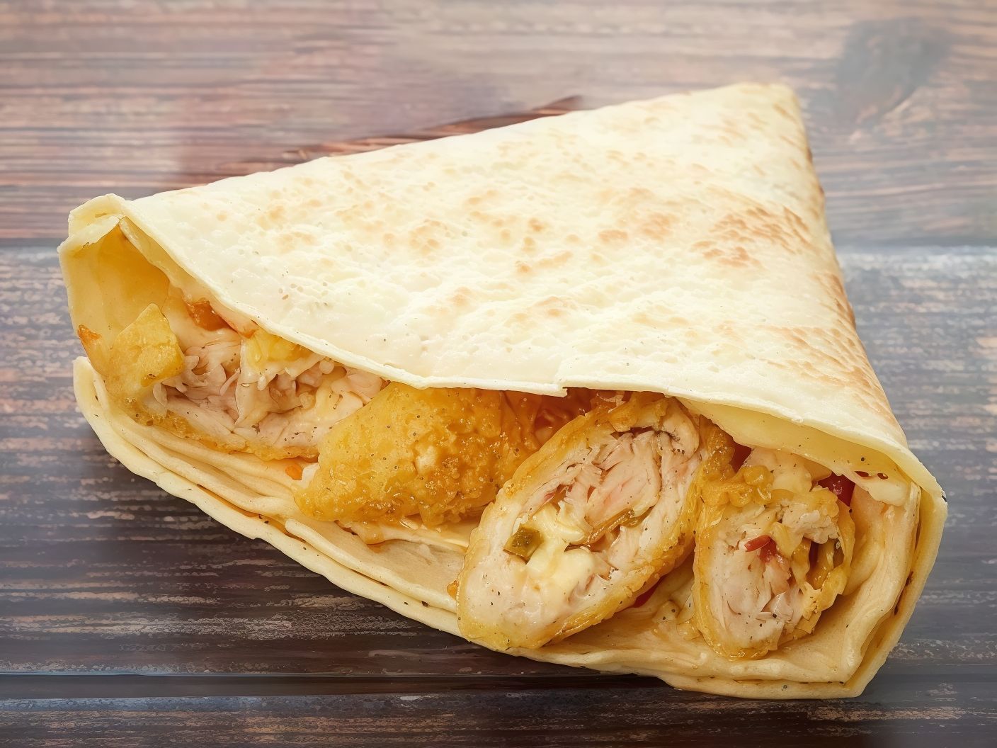 Chicken Cordon Bleu Crepe