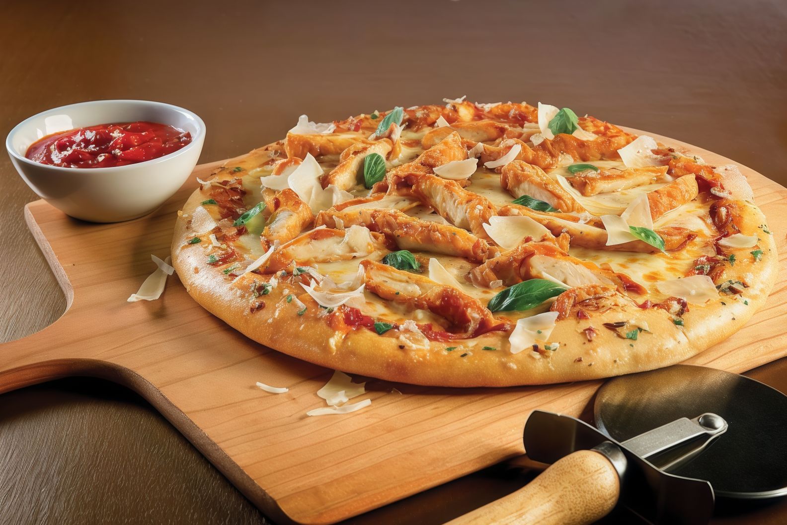 Chicken Crispy Pizza