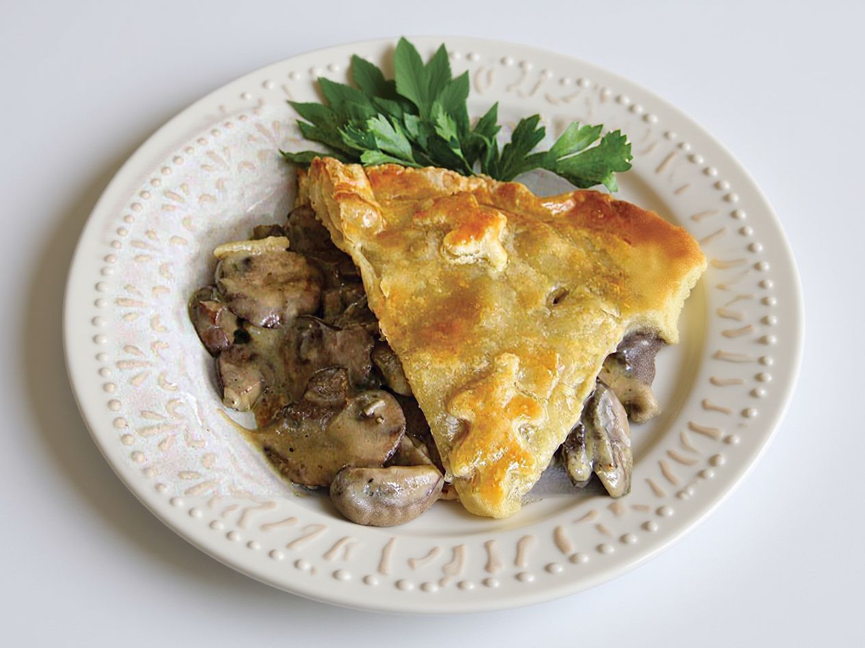 Mushroom pie