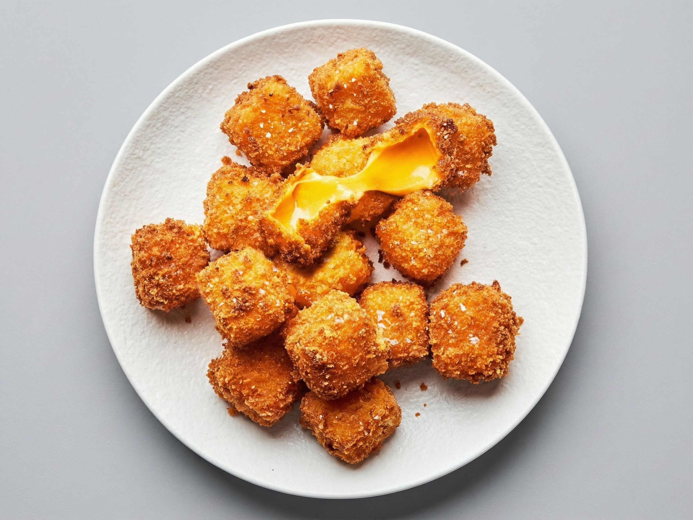 Fried Cheddar Cheese Platter