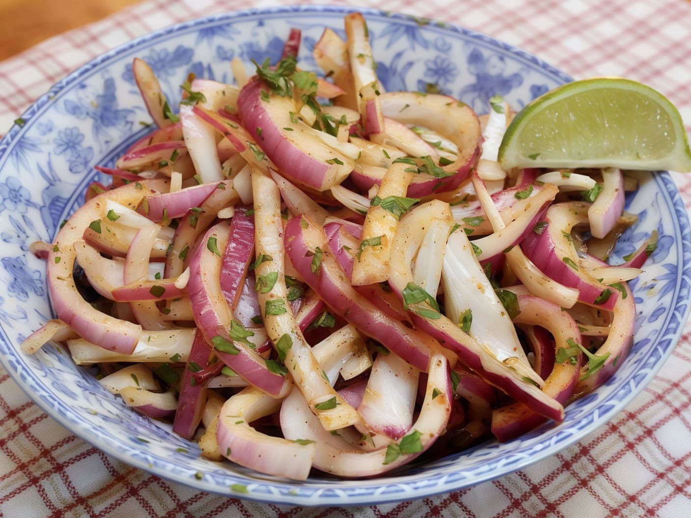 Onion With Chili And Lemon