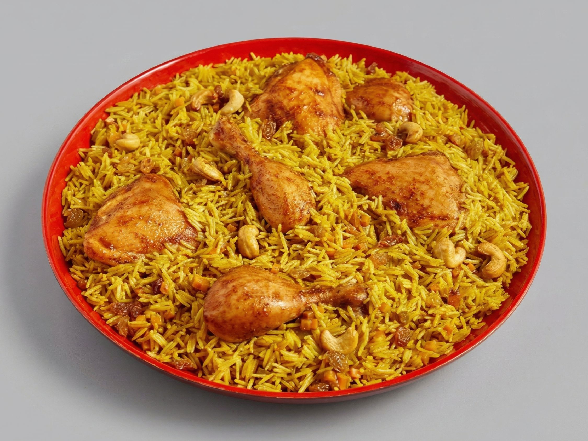 Chicken Kabsa with Curry Rice