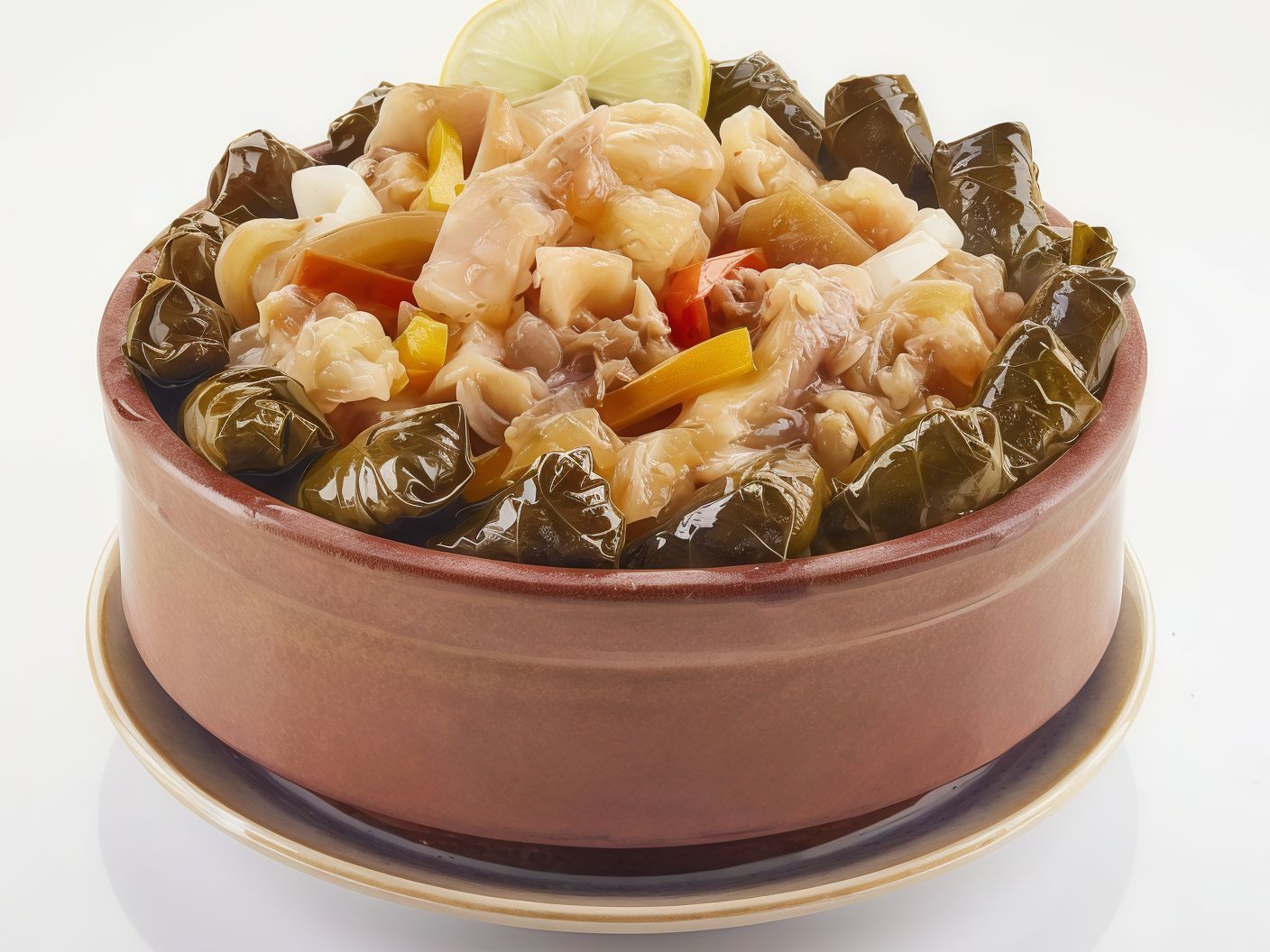 Vine leaves with Knuckles casserole