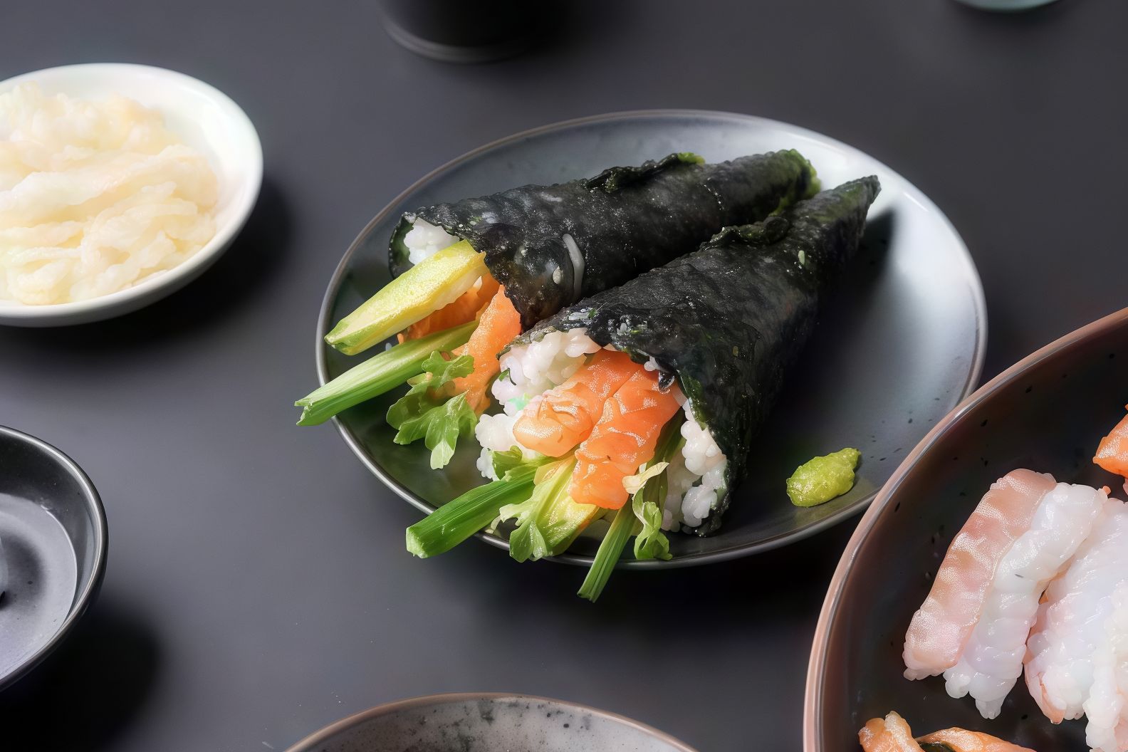 Shrimp Tempura Temaki