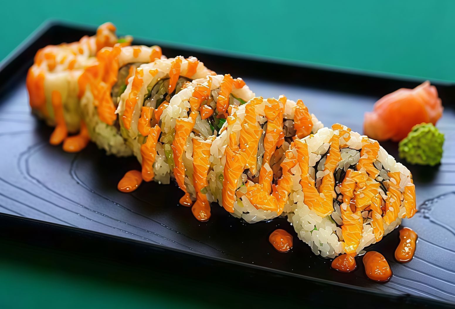 Salmon Roll Dynamite