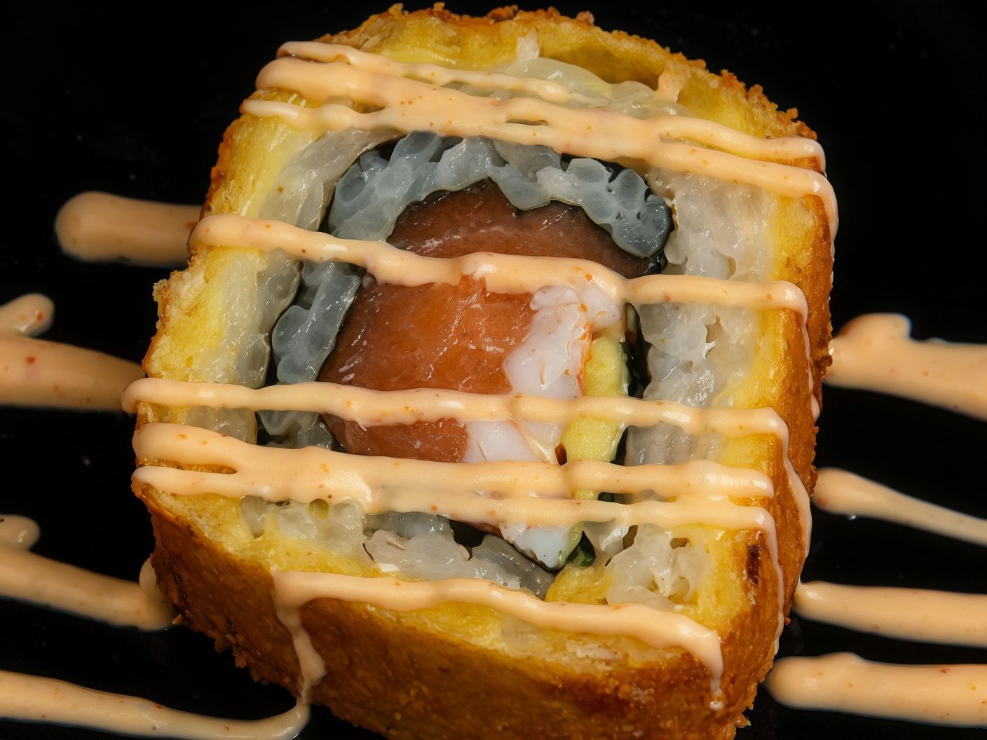 Fried Volcano Roll - 6 Pieces