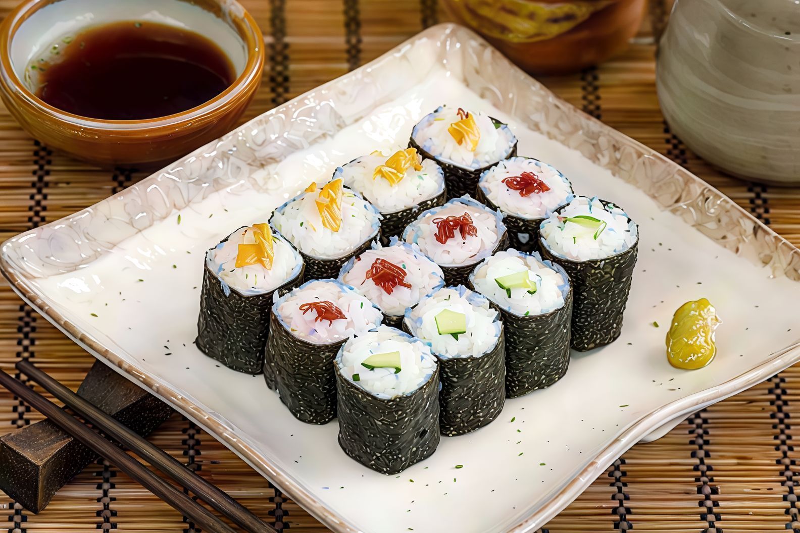Salmon Cheese Hosomaki
