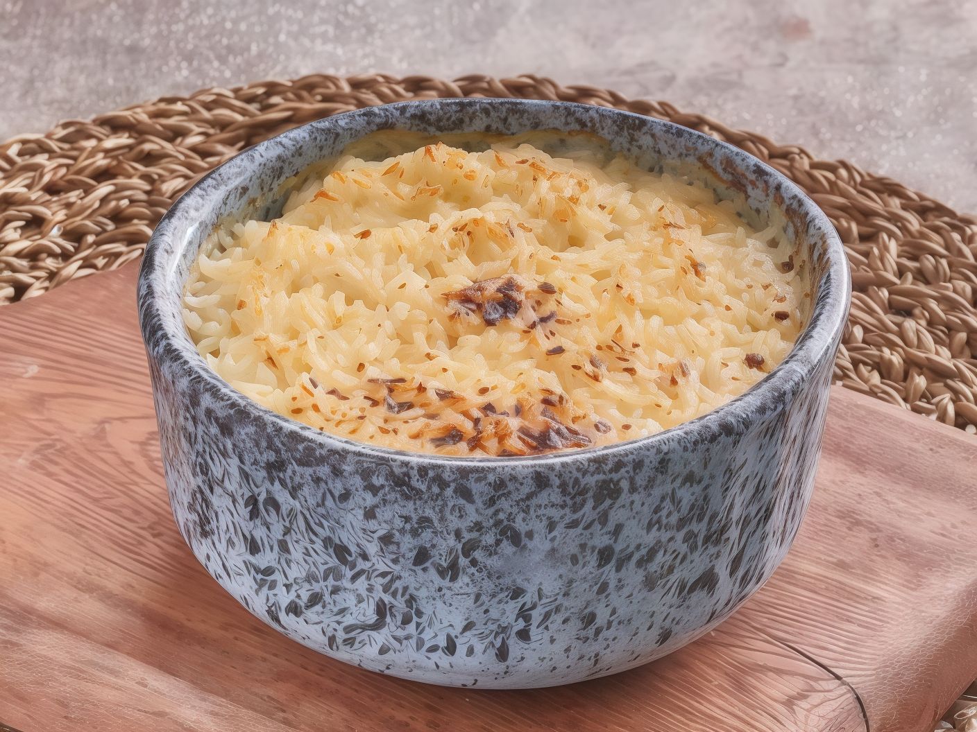 Oven Baked Rice + Pigeons