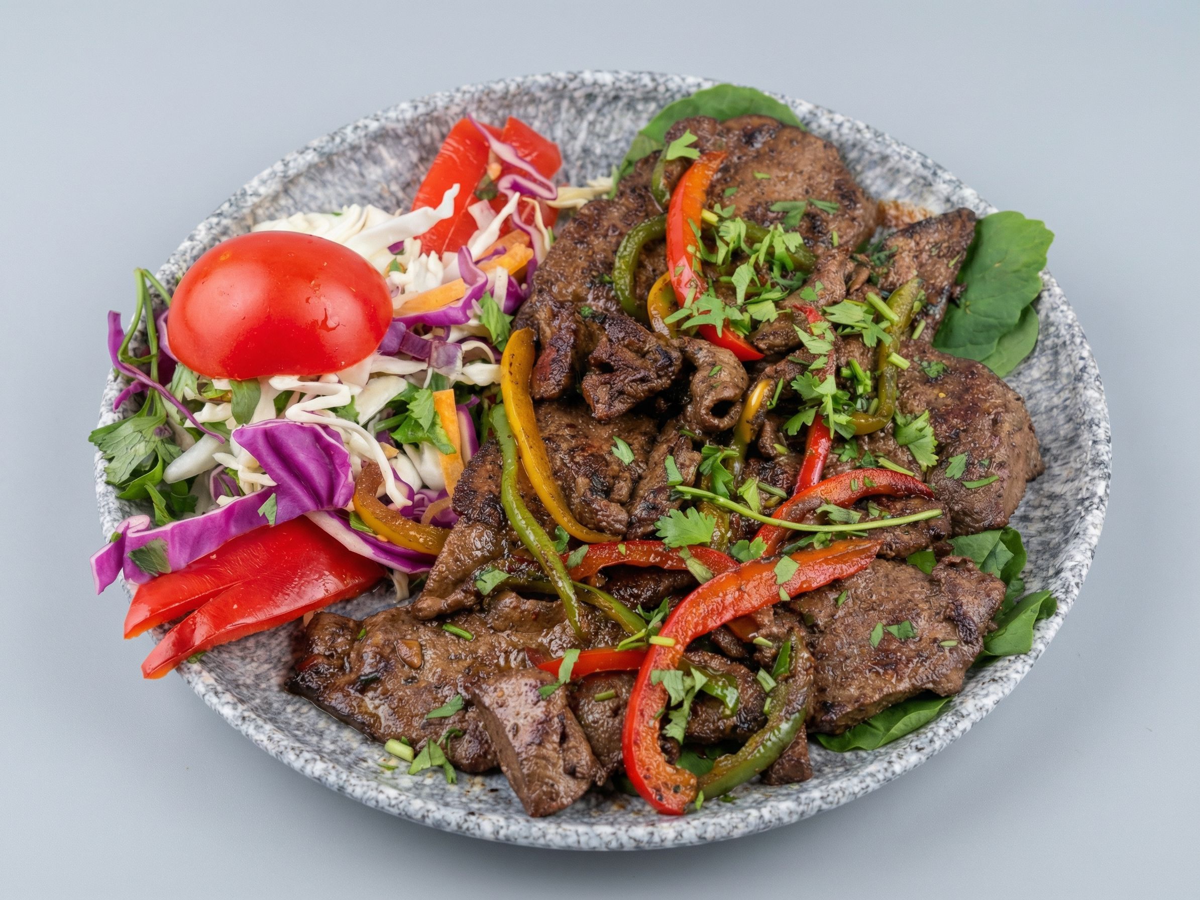 Grilled liver