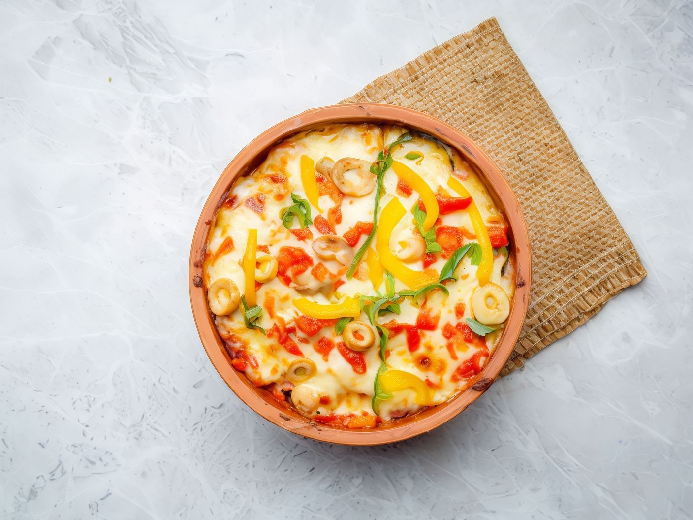Chicken With Mozzarella Cheese Casserole