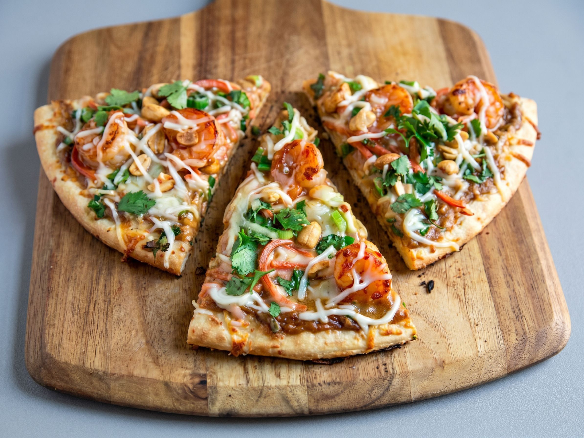 Shrimp Oriental Pizza