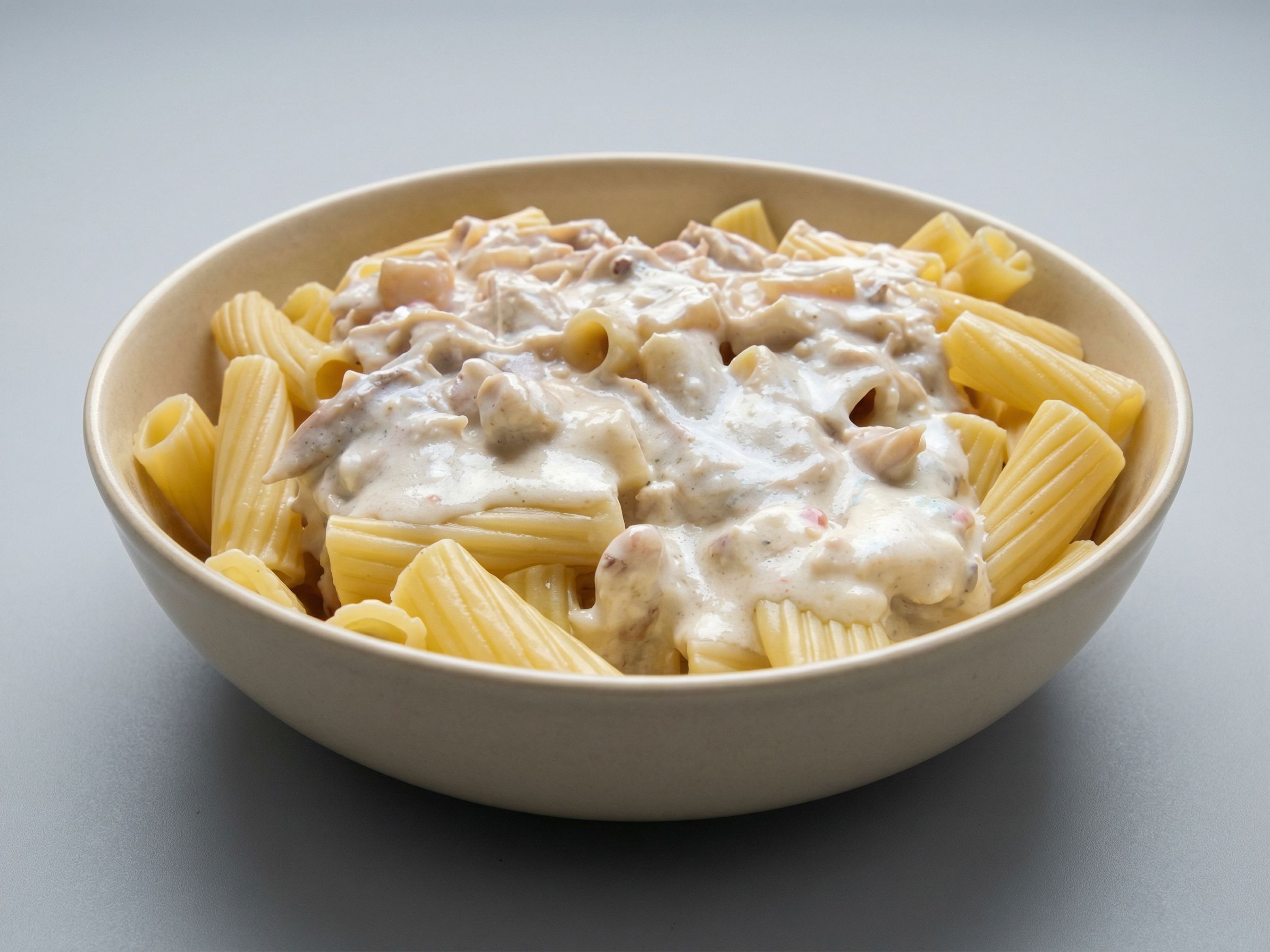 White Sauce Pasta With Chicken