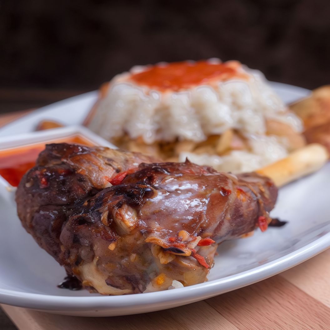 Lamb Shank Fatteh