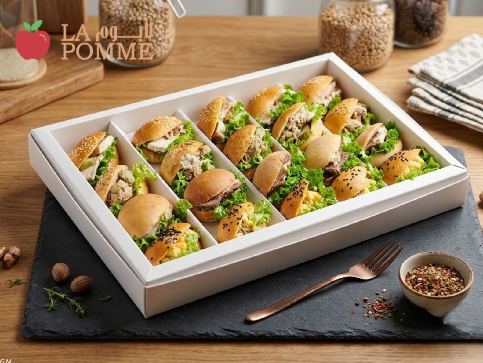 Mini sandwich box