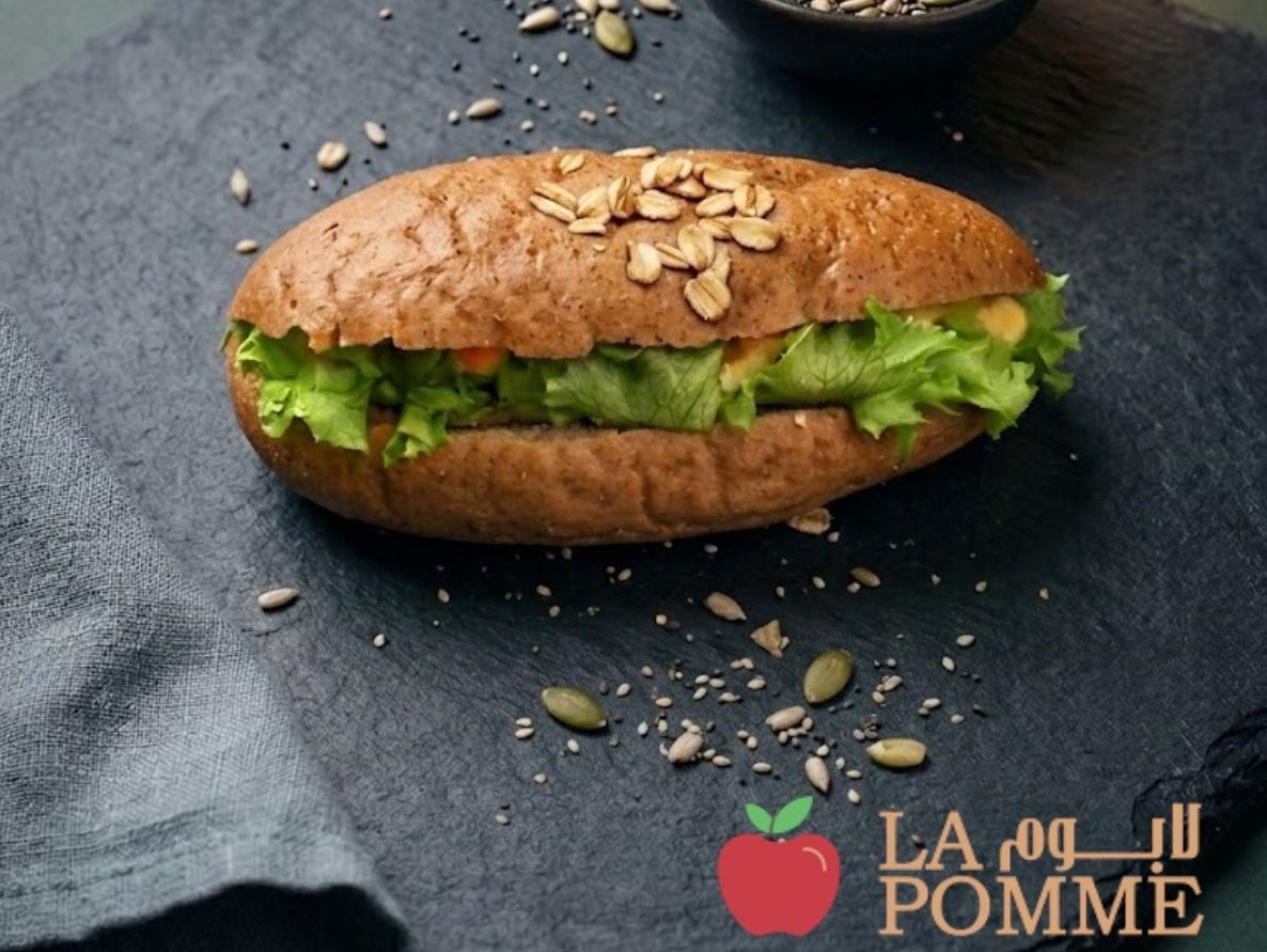 Whole grain cheese sandwich