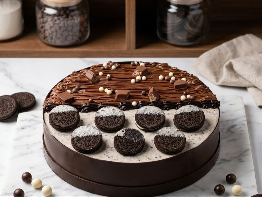 Nutella And Oreo Cake