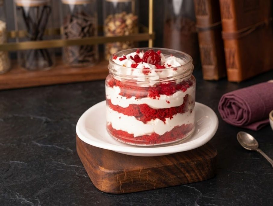 Red Velvet Jar