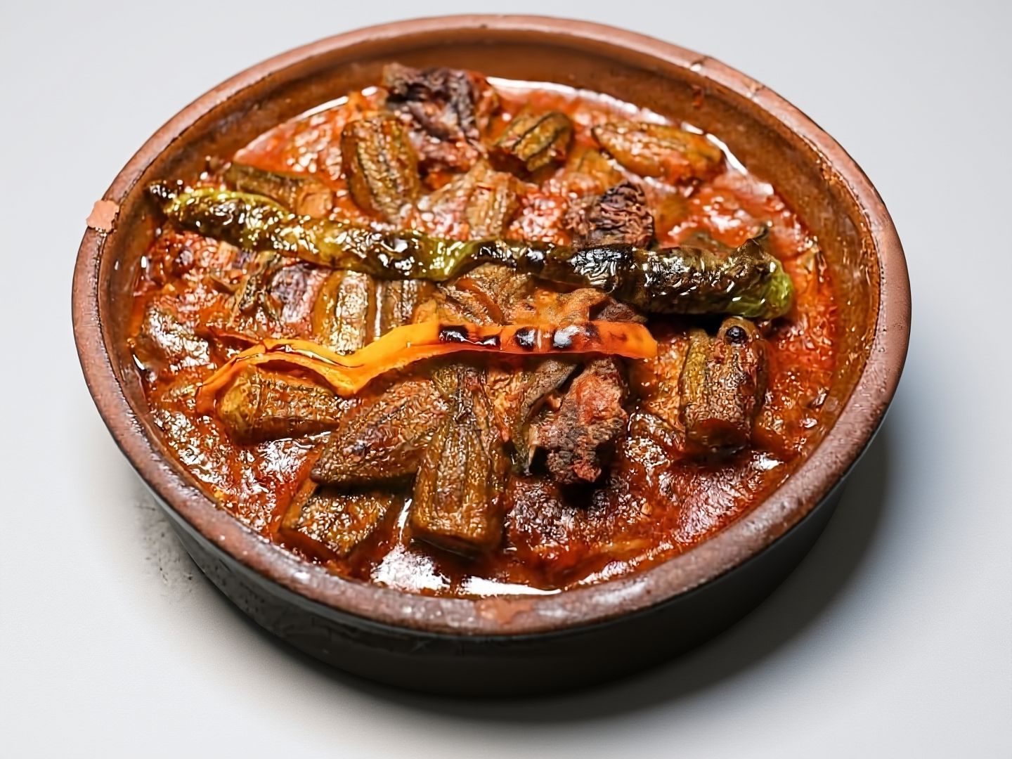 Plain Okra Tagine