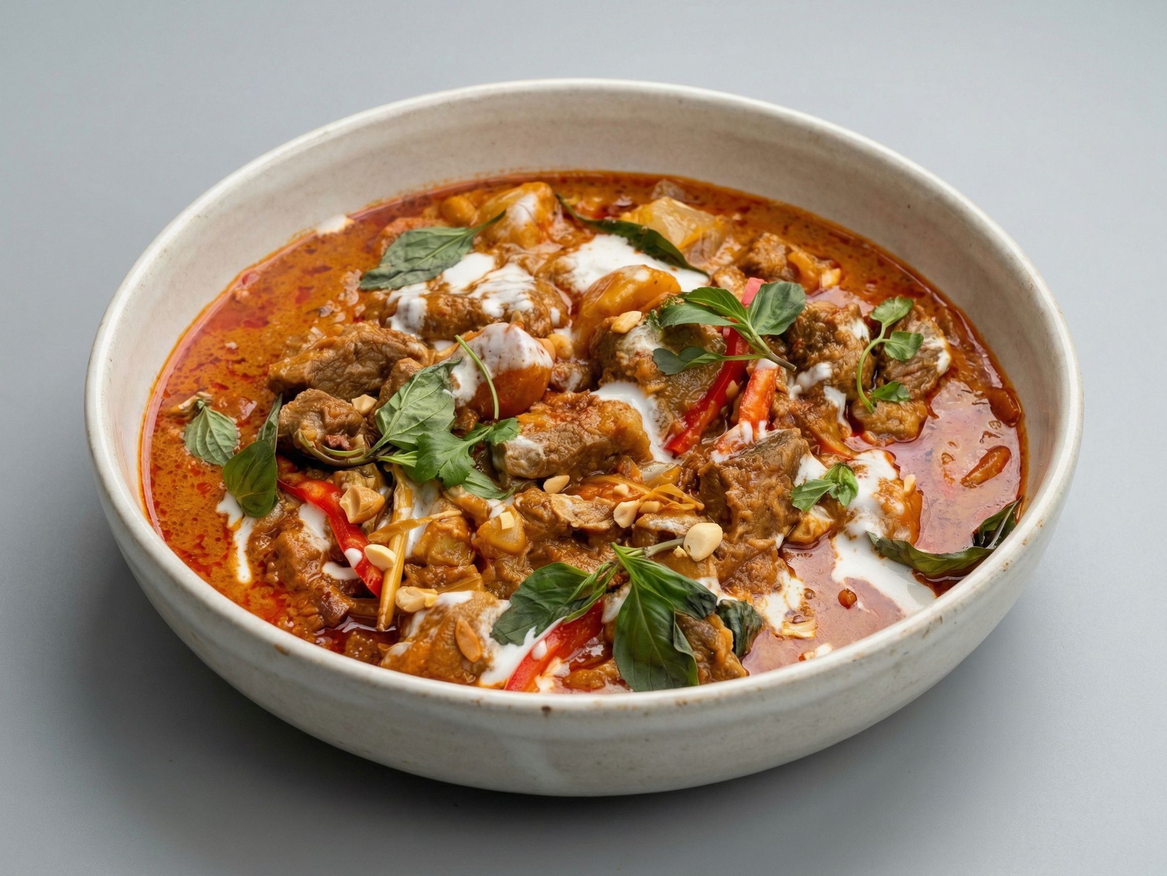 58. Kaeng Ped (Beef)