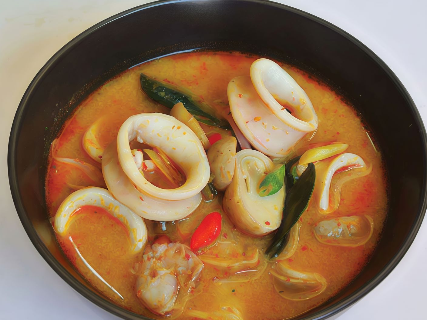 40. Tom Yam Pla Muek