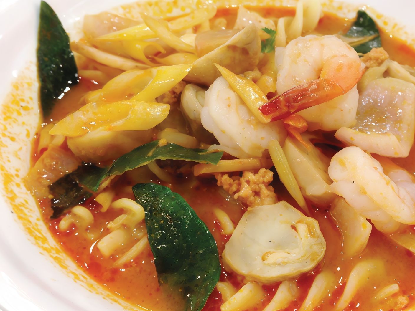 65. Pasta Tom Yam Kung