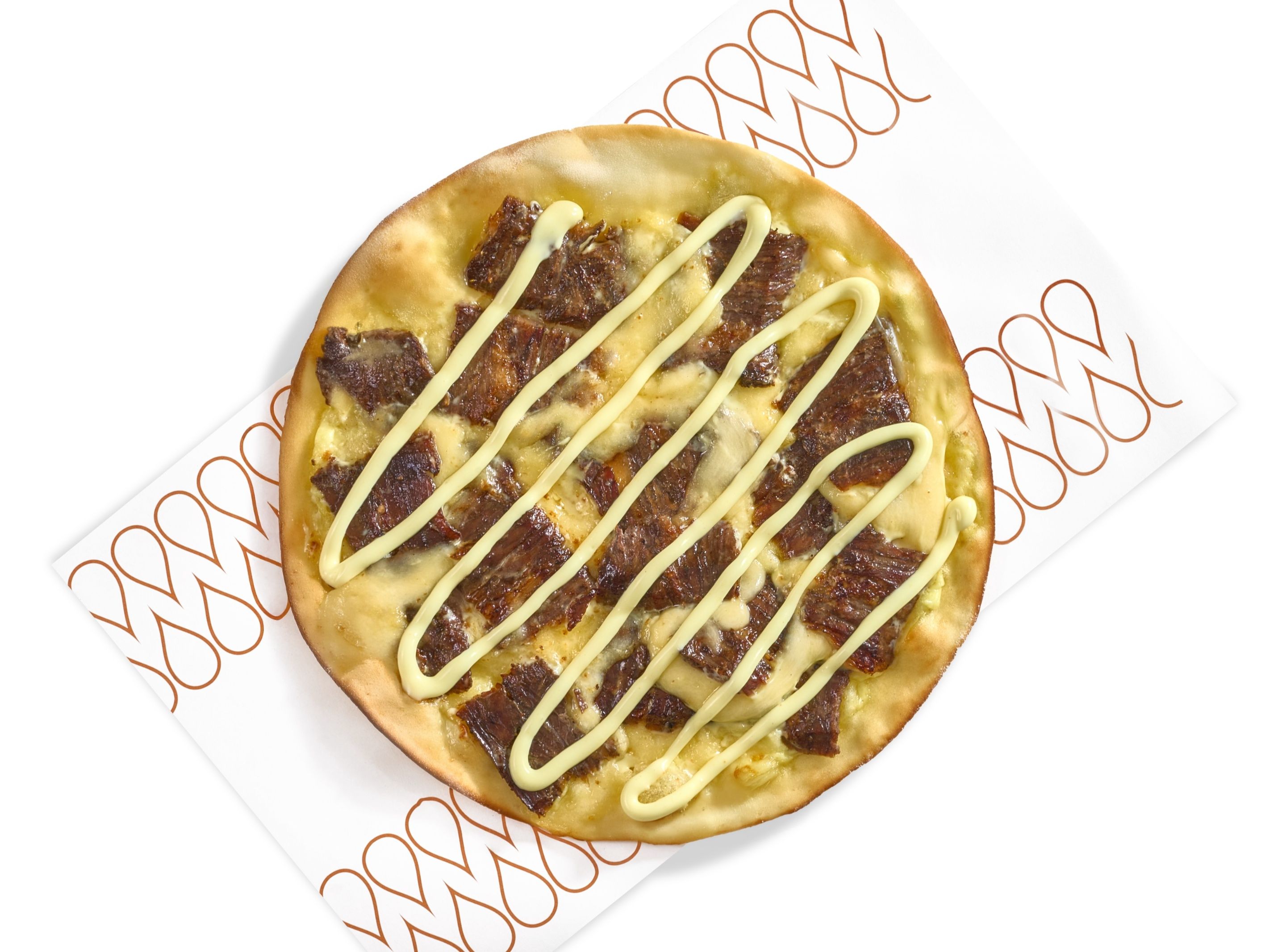 Manousheh Beef Shawarma with Cheese