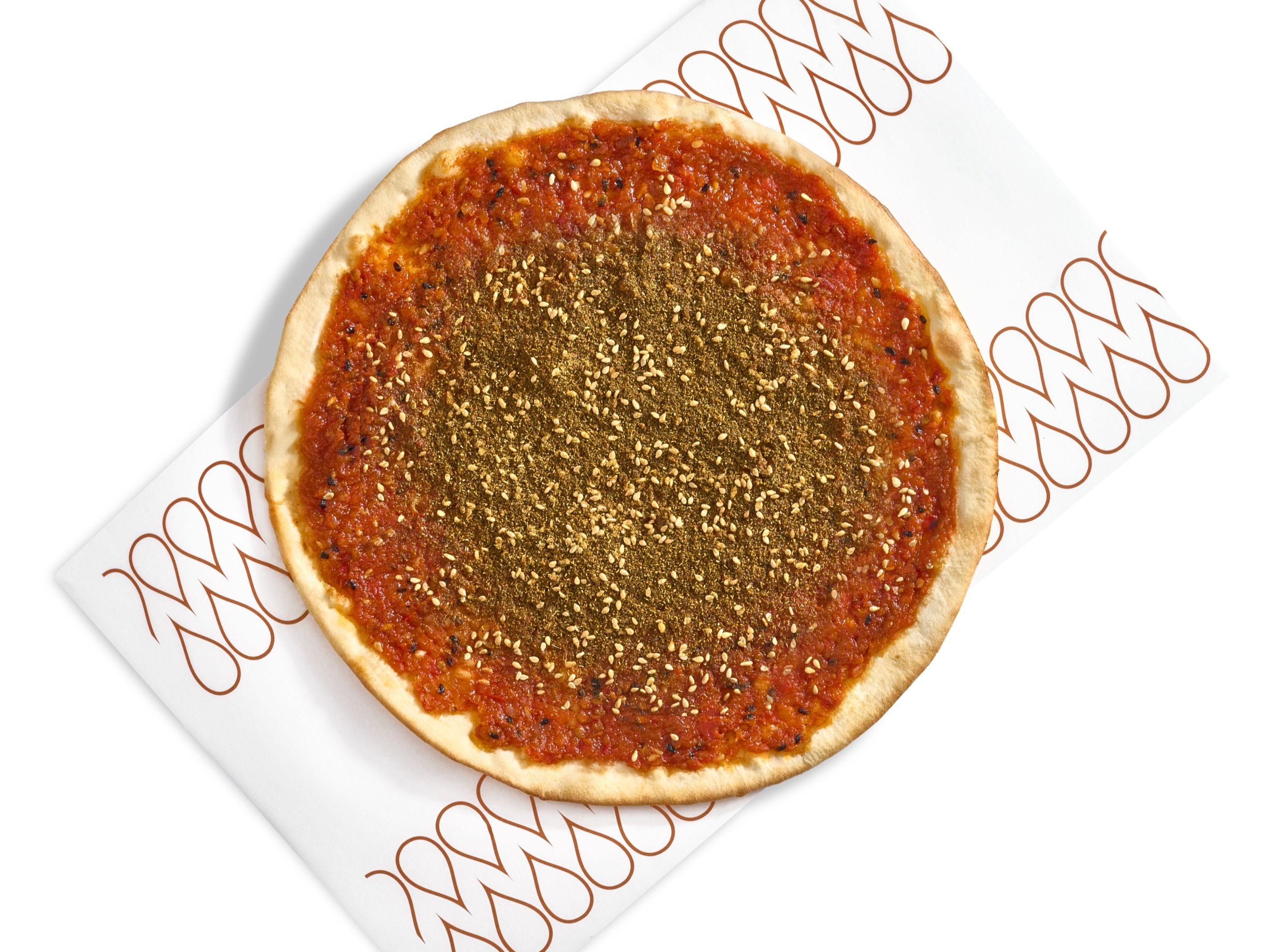 Muhammara and Za'atar Man'ousheh