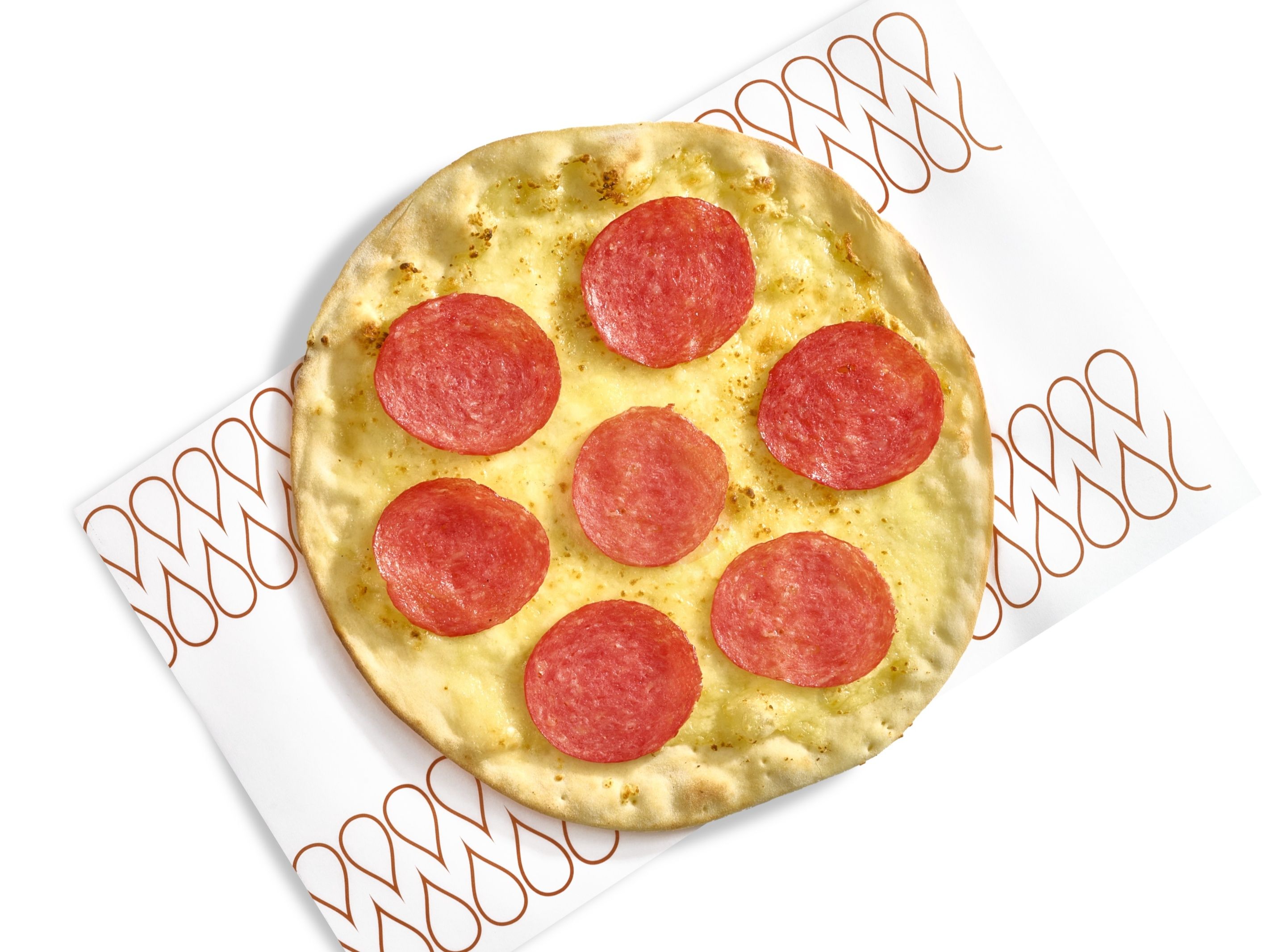 Cheese and Salami Man'ousheh