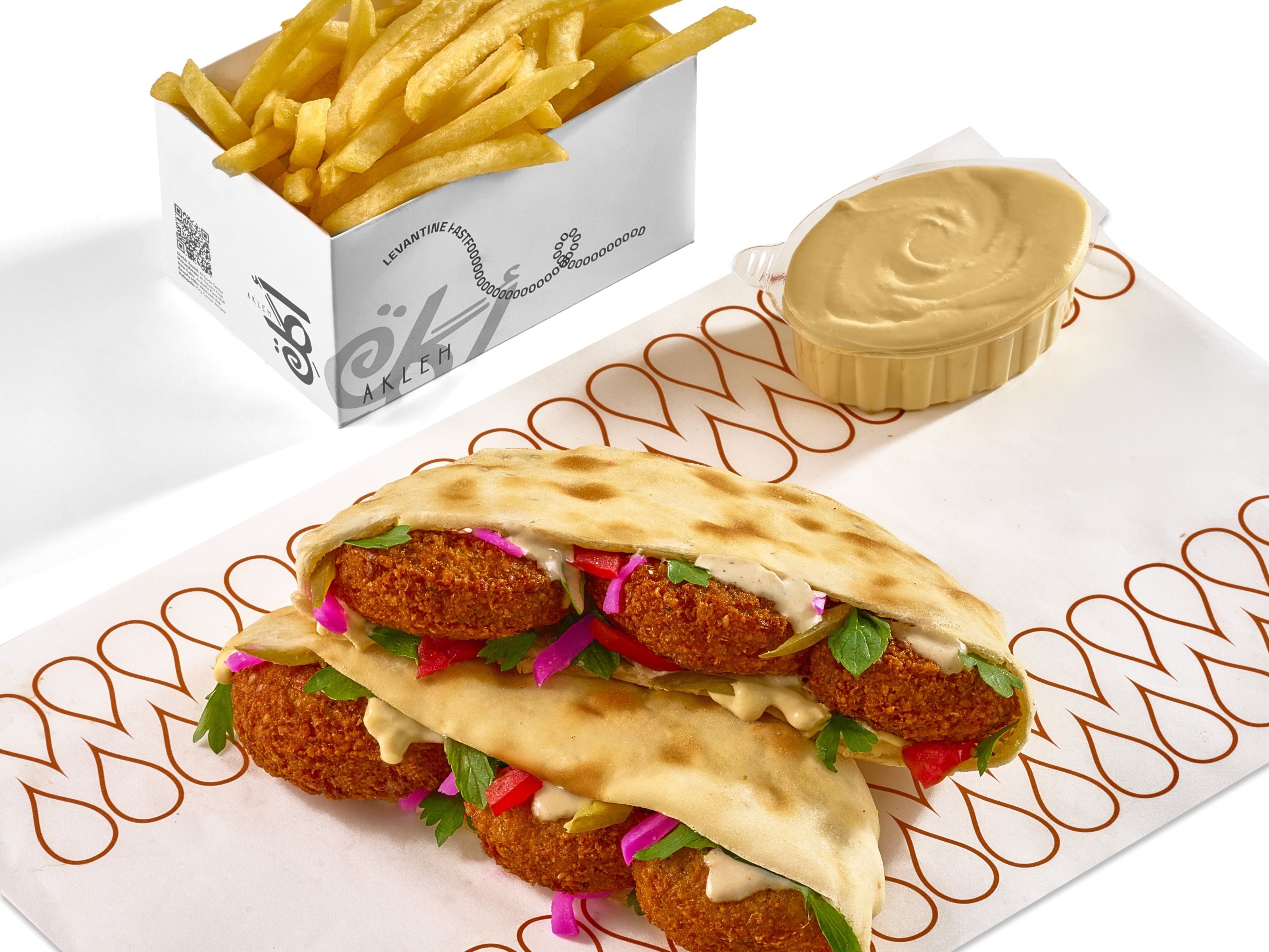 Falafel Hawawshi Meal