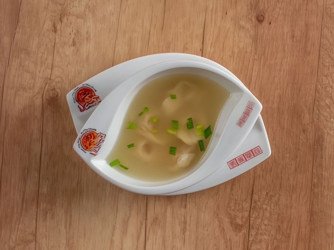 A03- Won Ton Soup In Chinese Style