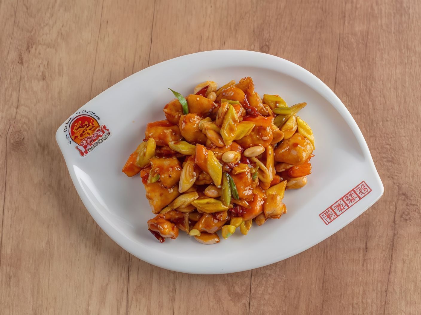 C02- Spicy Chicken Kun-Pao with Peanuts In Chinese Style