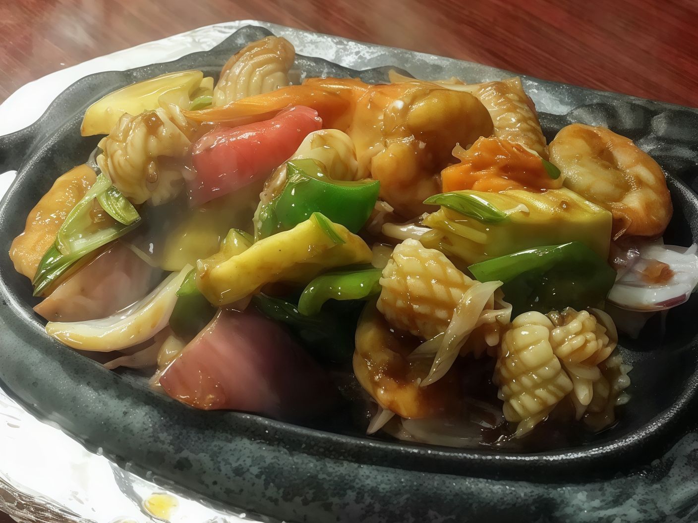 S06- Grilled Seafood In Chinese Style