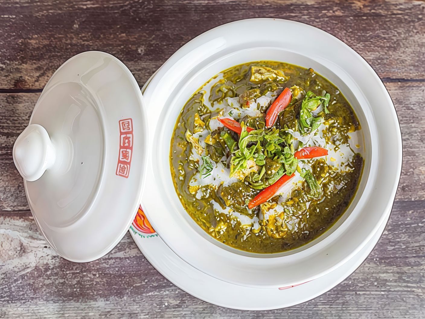 VI06- Dal Palak In Indian Style